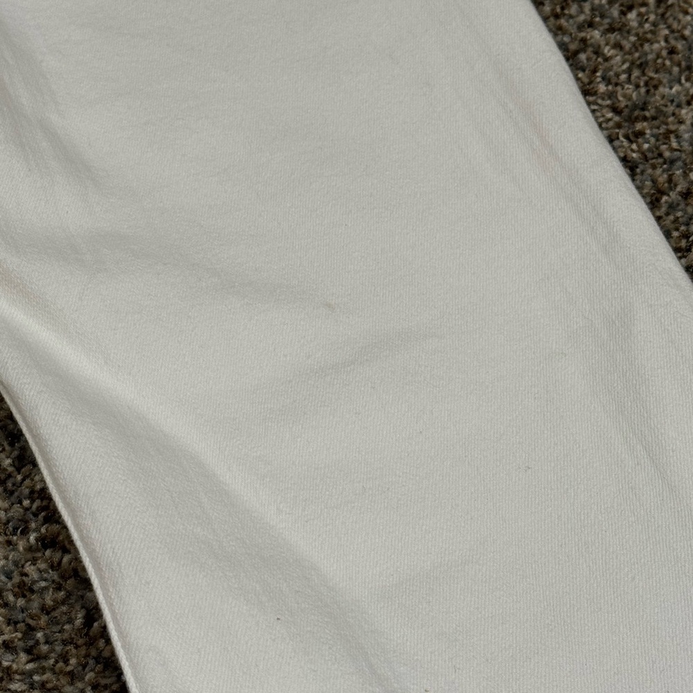 Just Black Denim: Women's White Frayed Hem Jeans Size 27 inseam 26” Distressed - Picture 7 of 9